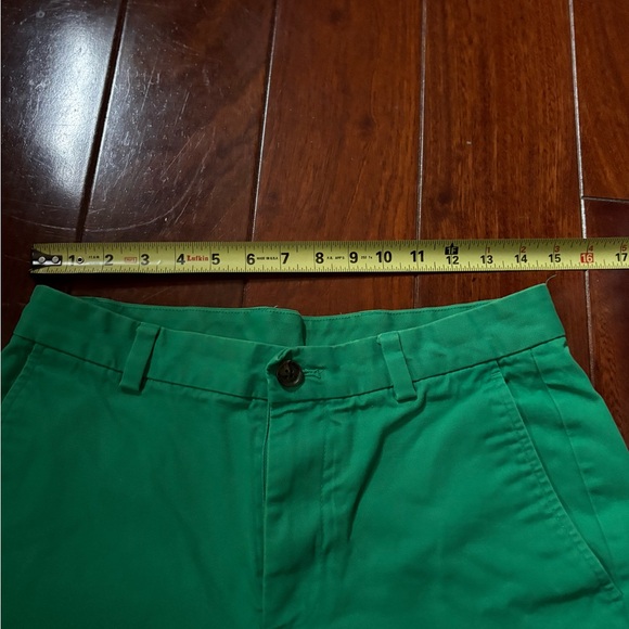 Brooks Brothers Green Flat Front Men's Shorts - Picture 2 of 6